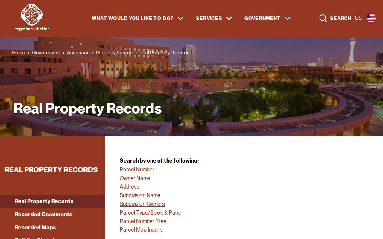 Henderson people search with Clark County owner address and APN fields